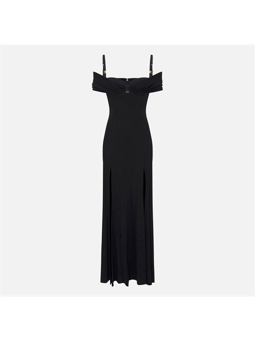 dress woman black ELISABETTA FRANCHI | ABR0851E2/110